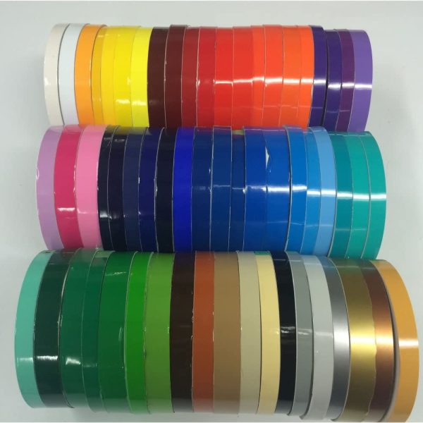 Oracal 651 Vinyl Pinstriping Tape - Stripe Decals, Stickers, Striping - 1/2" Red - Image 4