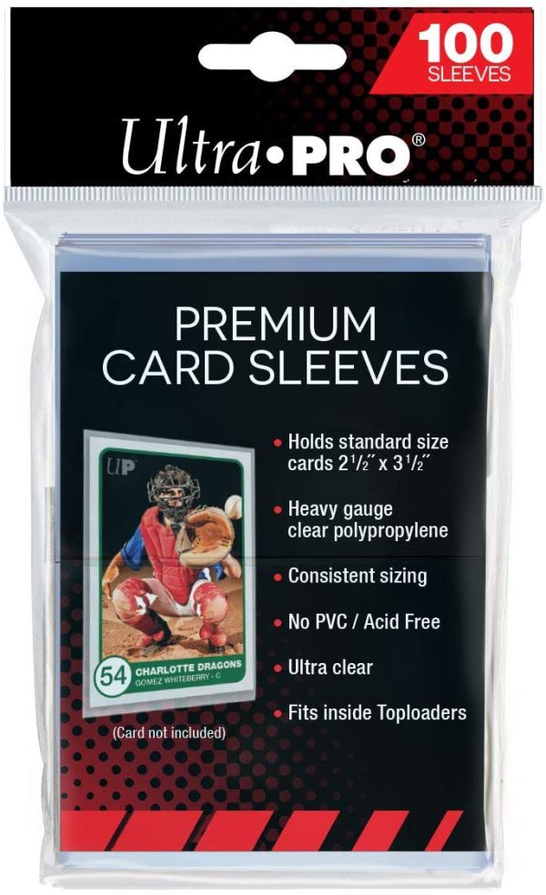 Ultra Pro Card Premium Card Sleeves Pack (100 Sleeves)