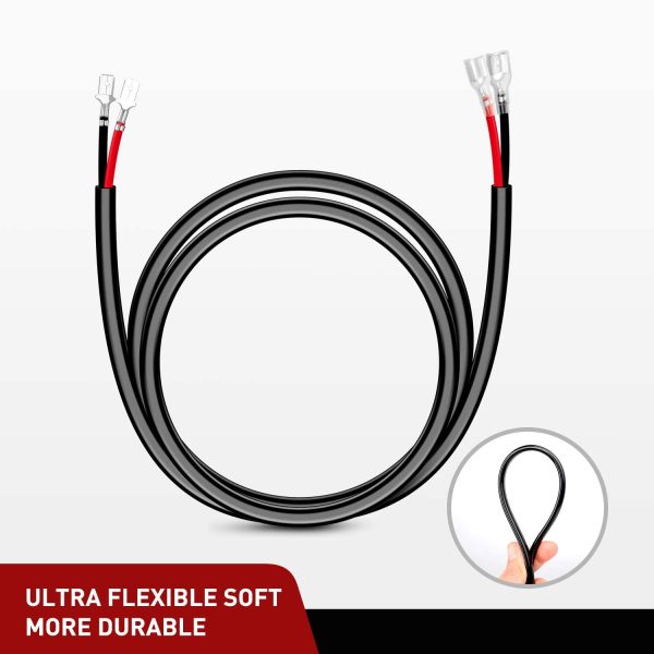 Wire Extension, 3 Feet, Play and Plug 16 Gauge ??Wiring Harness Extension for Off Road LED Work Light Bar,2 Year Warranty (10021W) - Image 6