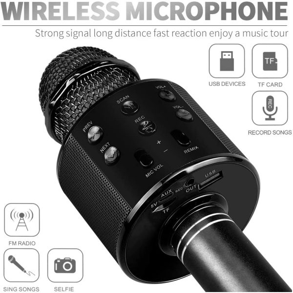 Wireless Bluetooth Karaoke Microphone Party Time - Best Gifts - Image 6