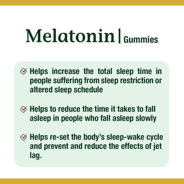 Nature's Bounty Melatonin Supplement, Helps Reset Bodys Sleep-Wake Cycle, 2.5mg, 60 Gummies - Image 3