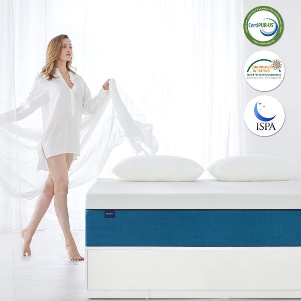 Twin Size Mattress,10 inch Gel Memory Foam Mattress with CertiPUR-US Certified Foam Mattress Premium Support Medium Firm Twin Bed Mattress in a Box or Sleep Cooler & Pressure Relief - Image 6