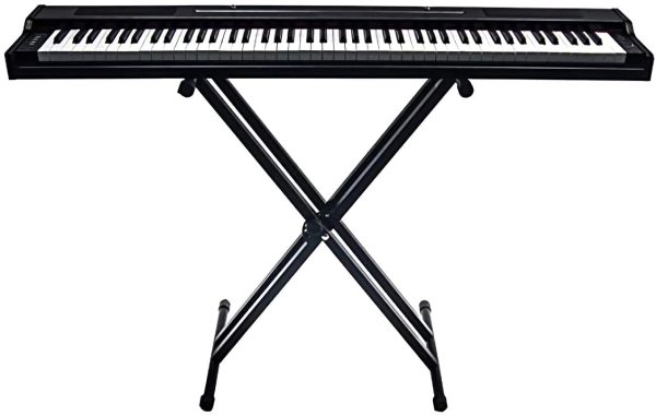 PrimeCables Double-Brace X Musical Classic Keyboard Stand Double X Piano Stands - Image 7