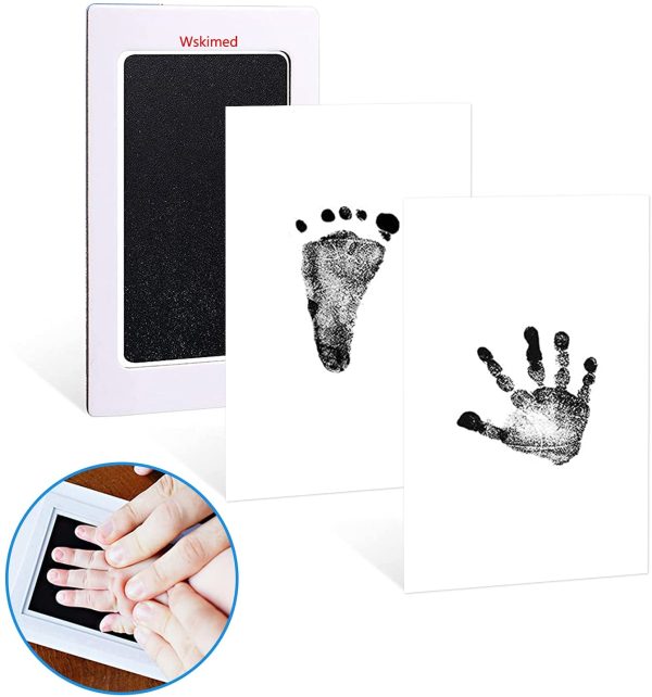 Baby Handprint and Footprint Ink Kits Pet Paw Print Ink Kits for Babies and Pets 2 Packs