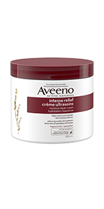 Aveeno Intense Relief Moisture repair cream tub