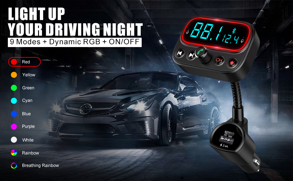 bluetooth fm transmitter