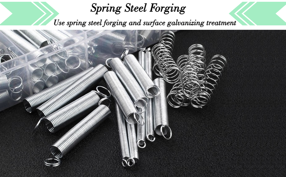 200Pcs/set 20 Sizes Spring Kit