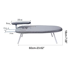 Tabletop Ironing Board