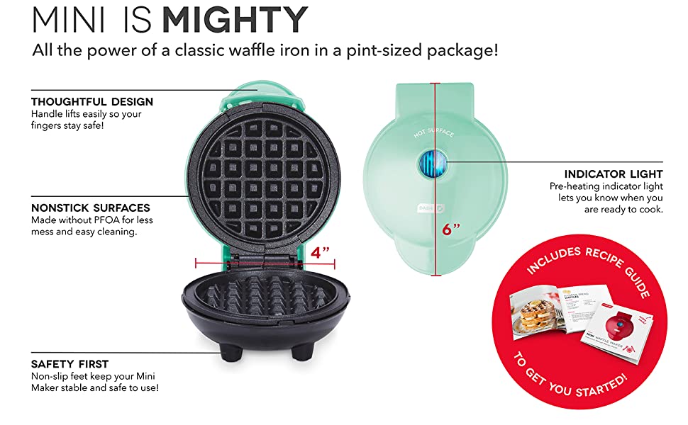 mini waffle, keto, chaffle, waffle, wafle, breakfast, easy, portion, nonstick, non-stick, non stick