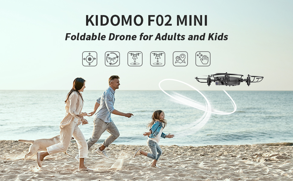 KIDOMO F02 Foldable Mini Drone