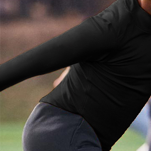 Thermal Compression Shirt Long Sleeve Fleece Lined Base Layer Athletic Football Undershirt