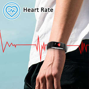 Fitness Tracker Activity Watch Heart Rate pulse exercise step health sleep monitor waterproof 