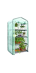 Ohuhu 4 Tiers Mini Greenhouse