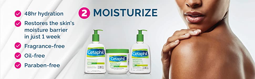 cetaphil, moisturize