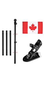 flag pole kit canada