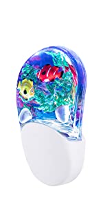 aqualites led night light color changing fish aquarium