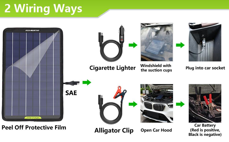 solar battery maintainer