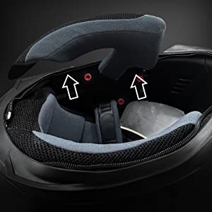 Removable and Washable Helmet Liner