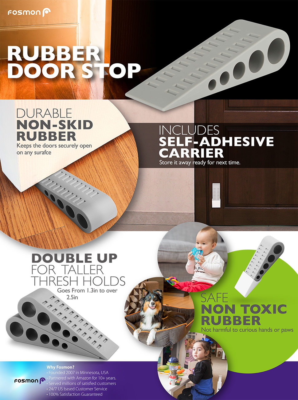 rubber door stop