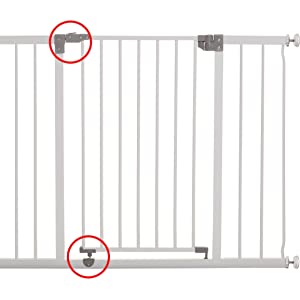 double locking baby gates for doorways