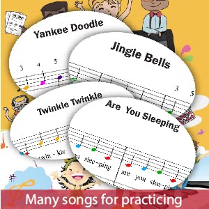 Many songs for practicing 