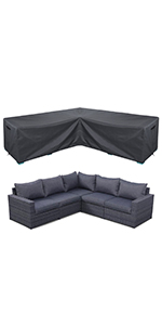 V Shaped Sofa Cover