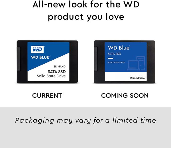 WD Blue 3D NAND 1TB Internal PC SSD - SATA III 6 Gb/s, 2.5"/7mm, Up to 560 MB/s - WDS100T2B0A - Image 5