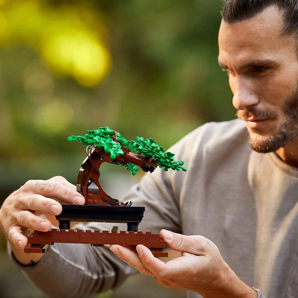 LEGO Bonsai Tree 10281 Building Kit, a Building Project to Focus The Mind with a Beautiful Display Piece to Enjoy, New 2021 (878 Pieces) - Image 4