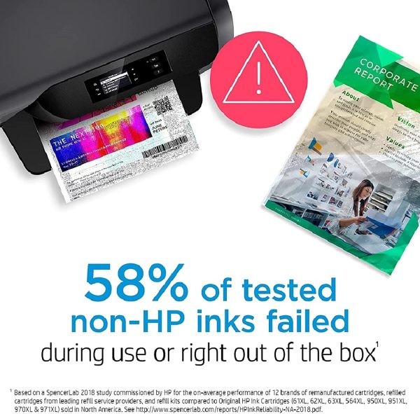 Original  910 Black Ink Cartridge | Works with  OfficeJet 8010, 8010e, 8012e, 8014e, 8015, 8015e, 8018, 8022, 8022e;  OfficeJet Pro 8020, 8020e, 8024e, 8025, 8025e, 8028, 8028e, 8035, 8035e - Image 6