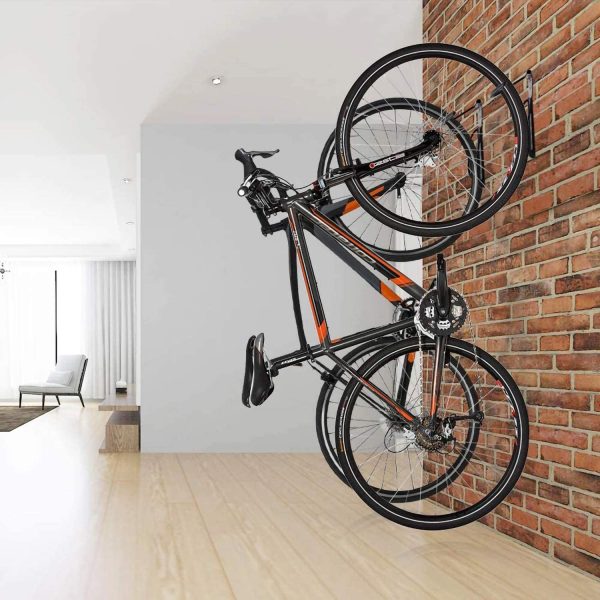 Bicycle Bike Wall Mount Hooks Rack Holder Hanger Stand Bike Storage System for Garage/Shed??2 Pack - Image 2