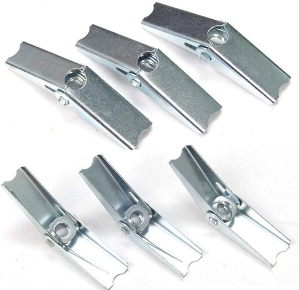 Toggle Anchors -Toggle Bolt and Wing Nut Kit for Hanging Heavy Items on Drywall (Toggle Anchors 15pcs) - Image 2