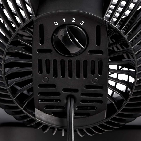 3 Speed Small Room Air Circulator Fan, 7-Inch - Image 2