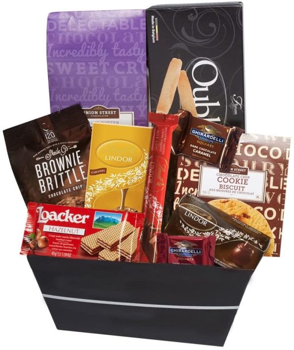 Ultimate Chocolate Gift Basket Filled with Chocolate Delights