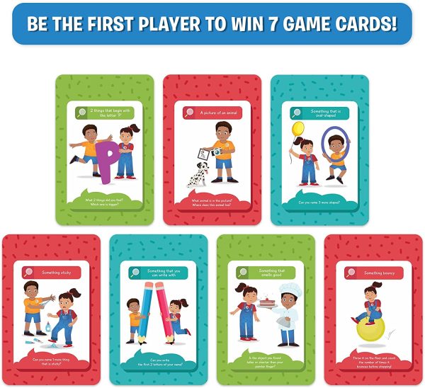 Skillmatics Card Game : Found It Indoor Edition | Gifts for Ages 4-7 | Super Fun Family Game | Smart Scavenger Hunt for Kids - Image 4