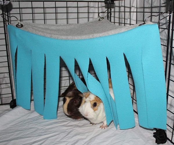 ASOCEA Small Animal Hamster Tent Hammock Pet Hideout Cage Accessories Nest Bed for Bunny Guinea Pig Chinchilla Hedgehog Rat Squirrel Ferret Dwarf - Image 3