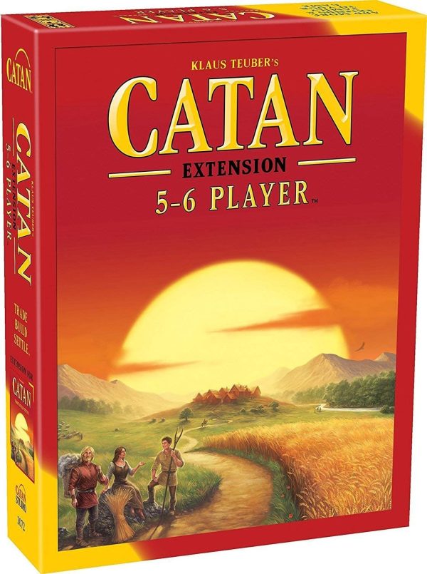 CATAN 5-6 Player Extension - A Board Game by Klaus Teuber's - +2 Players - Board Games for Family - 90 Minutes of Gameplay - Games for Family Game Night - For Kids and Adults Ages 10+ - - Image 2