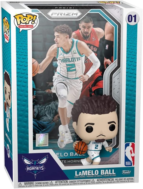 Funko Pop! NBA Trading Cards: LaMelo Ball, Multicolor, 60524