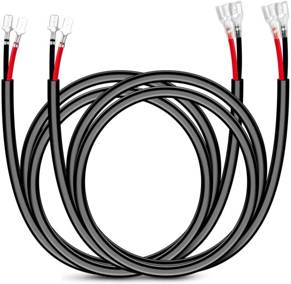 Wire Extension, 3 Feet, Play and Plug 16 Gauge ??Wiring Harness Extension for Off Road LED Work Light Bar,2 Year Warranty (10021W) - Image 7