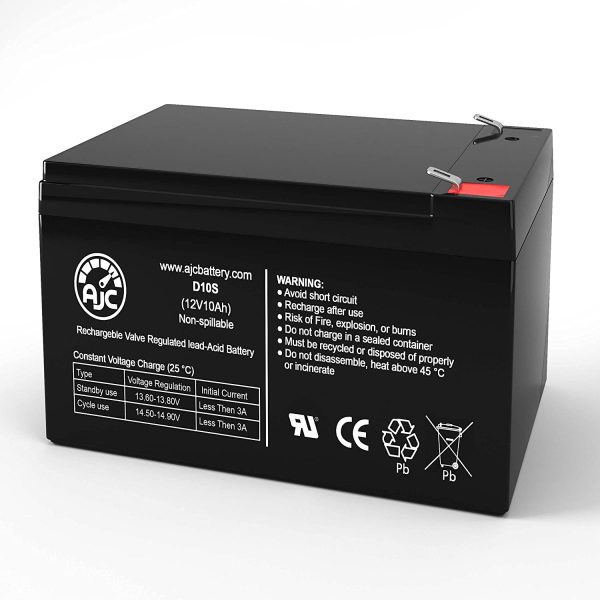 Long Way LW-6FM10 12V 10Ah Sealed Lead Acid Battery - This is an  Brand Replacement