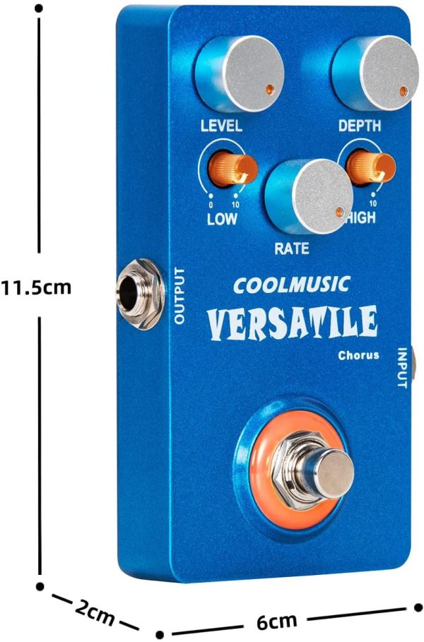 Coolmusic C-CH02 Versatile Chorus Pedal Guitar Pedal Effects Bass Pedal ?? - Image 6