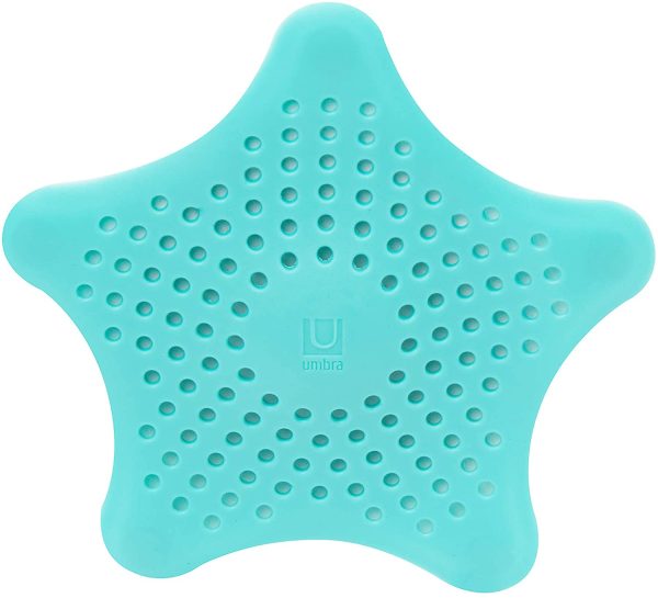 Umbra Starfish Drain Cover/Hair Catcher, Surf Blue - Image 5