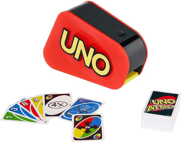 UNO Attack! Card Game with Random Shooter for 2 ro 10 Players Ages 7 Years and Older - Image 5