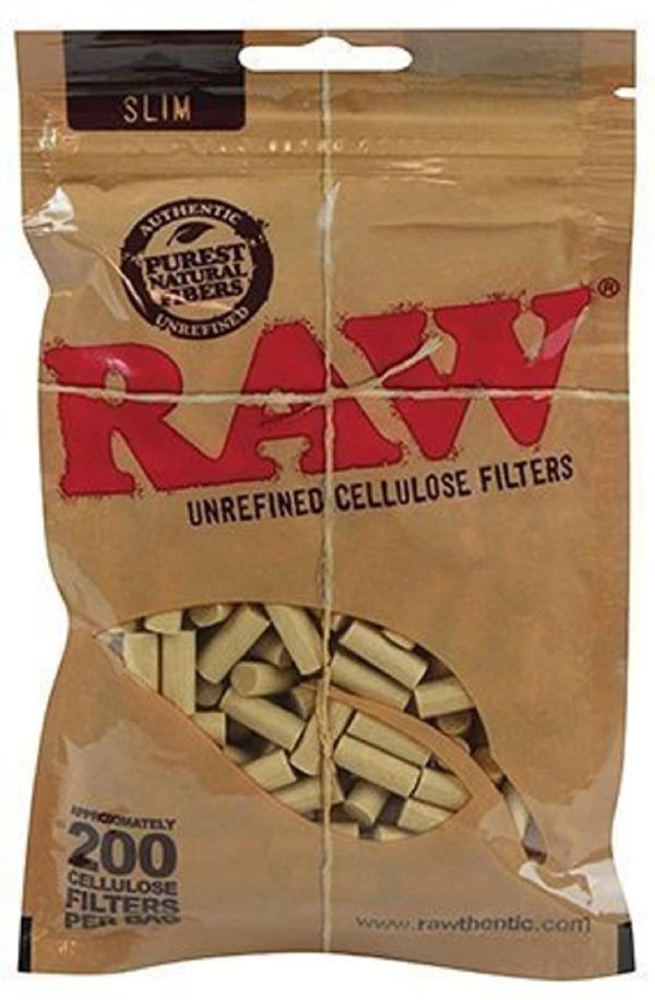 Raw Slim Unrefined Cellulose Filters