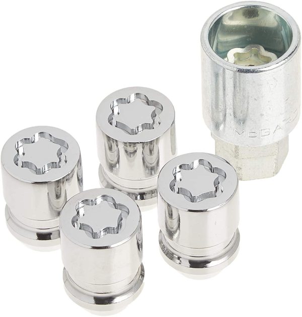 McGard 24157 Chrome Cone Seat Wheel Locks (M12 x 1.5 Thread Size) - Set of 4 - Image 2