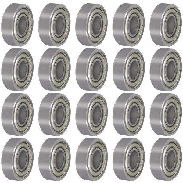 20 Pack 688ZZ Ball Bearing 8mm x 16mm x 5mm, Deep Groove Ball Bearing Double Shield 688-2Z 2080088 Stable Performance and Cost Effective - Image 8