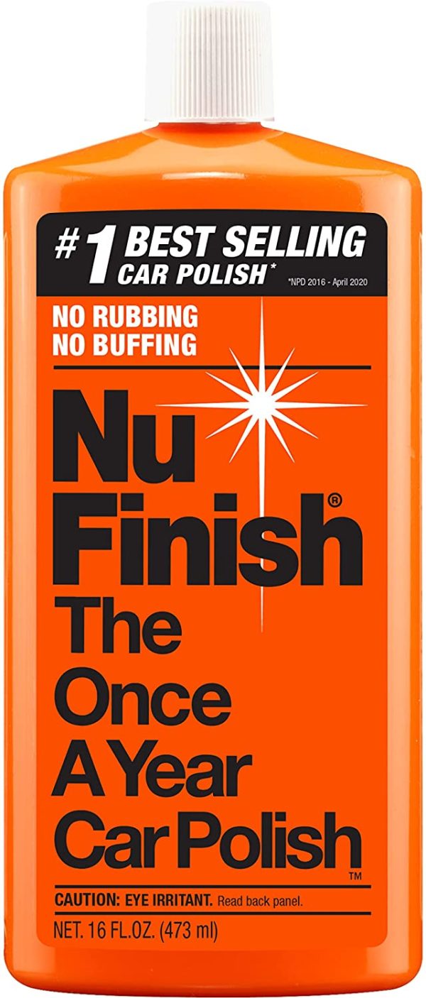 Nu Finish Liquid Car Polish, Better Than Wax, 16 fl oz, White - Image 9