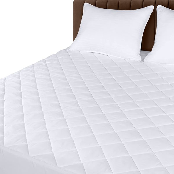 Utopia Bedding Quilted Fitted Mattress Pad (Twin XL) - Mattress Cover Stretches up to 16 Inches Deep - Mattress Topper - Image 5