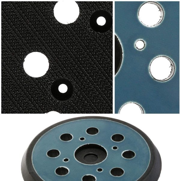 1Pcs 5Inch 8Hole Sanding Pad Hook and Loop Replacement Sander Pad for DeWalt DW4388, DW421, DW422, DW423, D26451, D26453 Orbital Sander Replacement Pad - Image 9