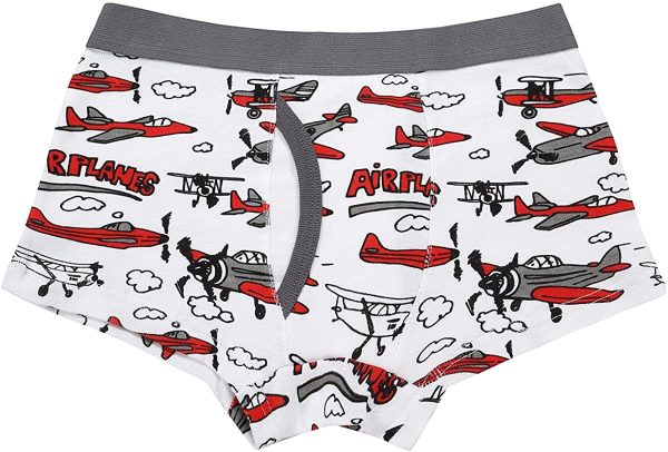 Cczmfeas Boy's Boxer Briefs Comfortable Cotton Short Toddler Underwear Set - Image 2