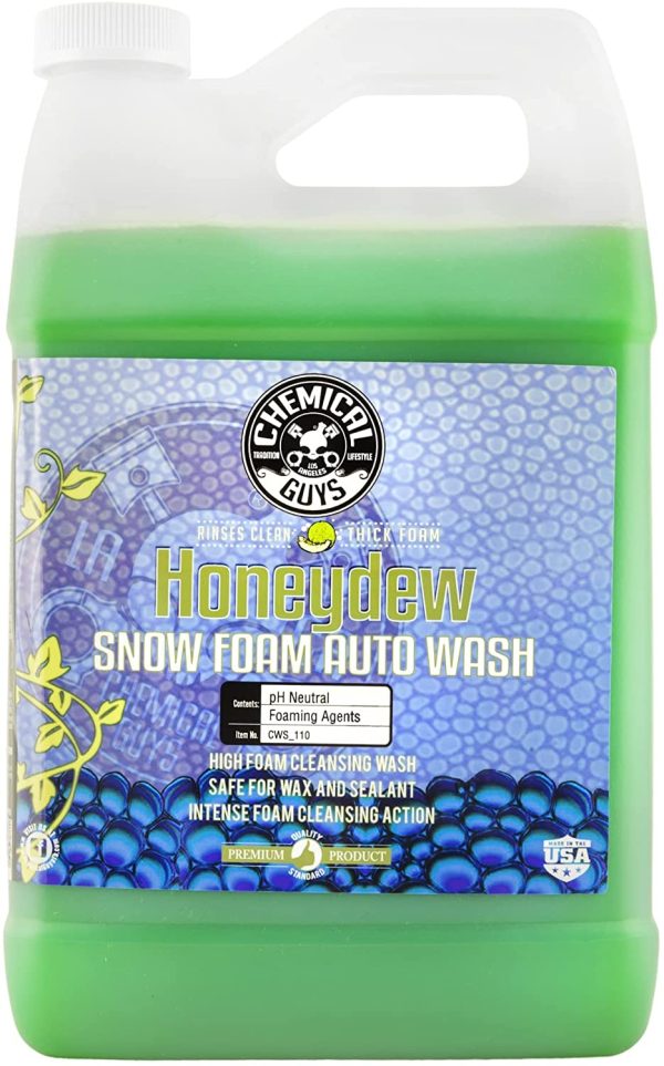 CWS_110 - Honeydew Snow Foam Car Wash Soap And Cleanser (1 Gal)